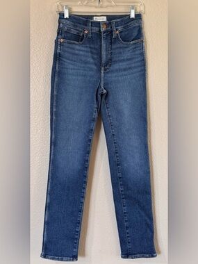 Madewell High-Rise Stovepipe Jeans in Auraria Wash – Size 25 – NK893
